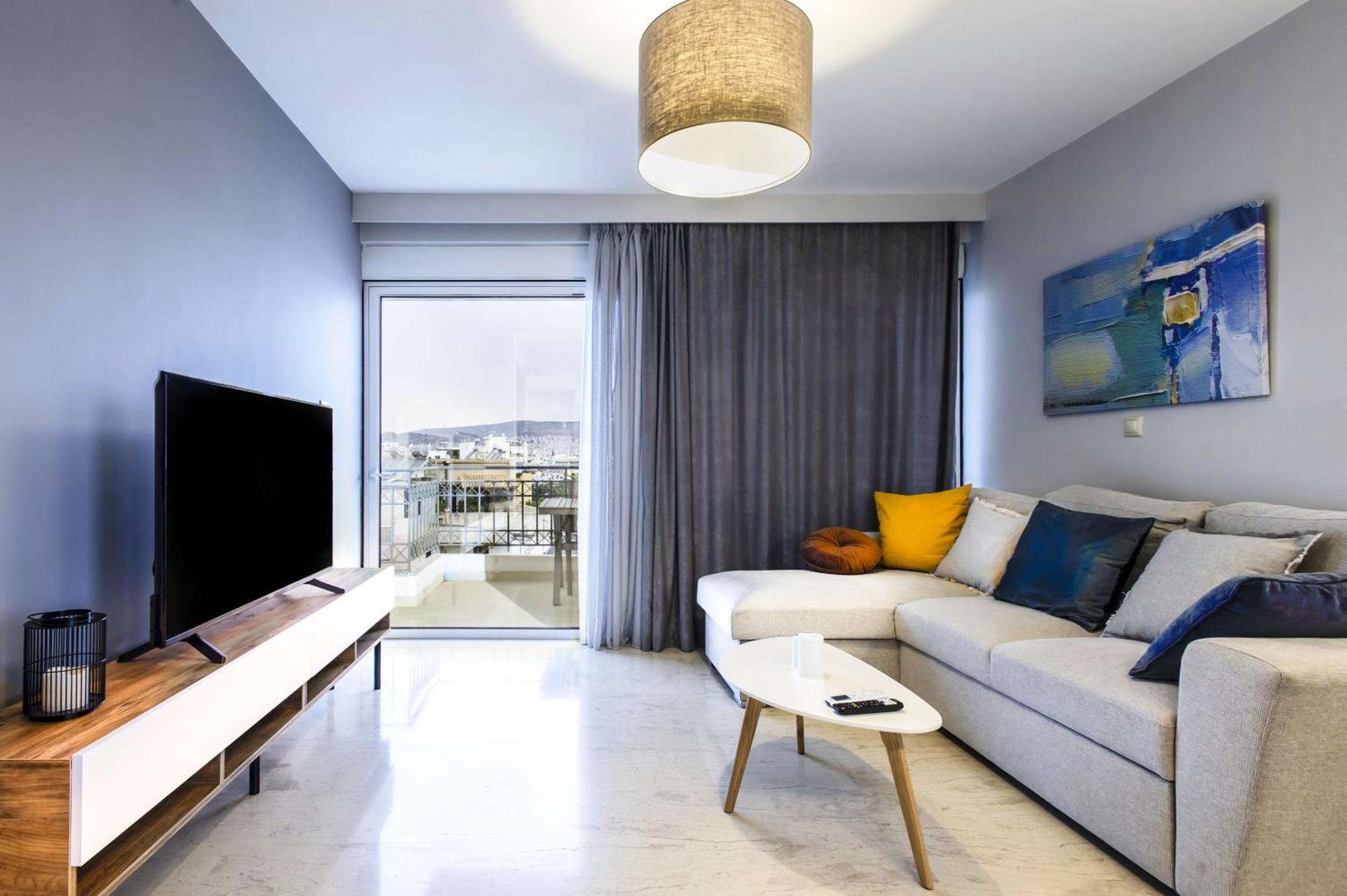 Lis153 By Smart Cozy Suites - Top Floors With Amazing City View - Available 24Hr Athena Bagian luar foto